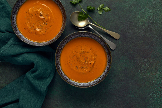 Pumpkin moroccan soup L