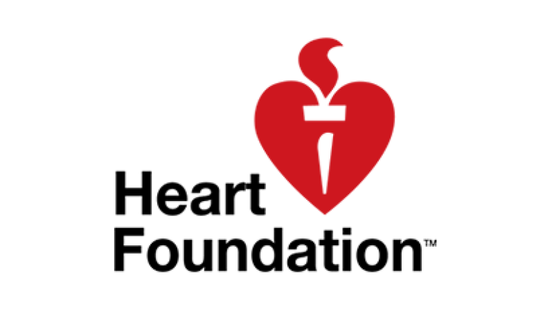 heart foundation logo wide