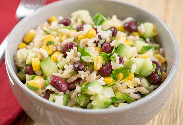 rice and bean salad