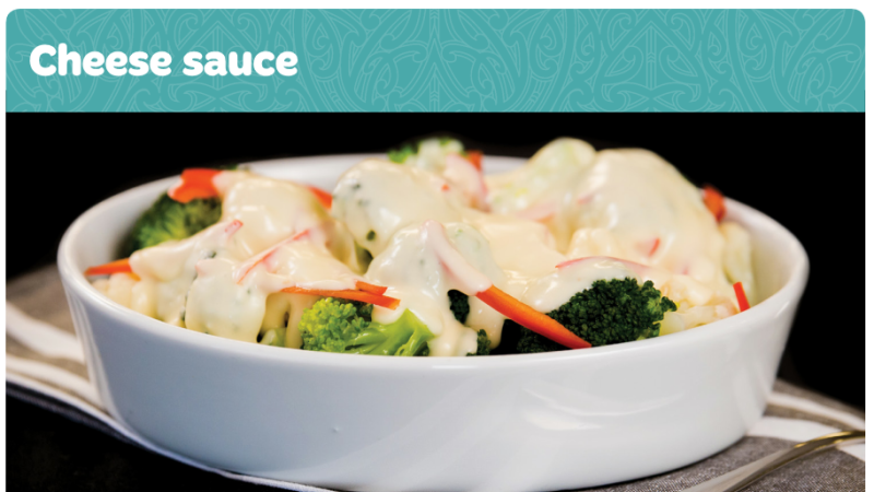 Cheese sauce | Vegetables.co.nz