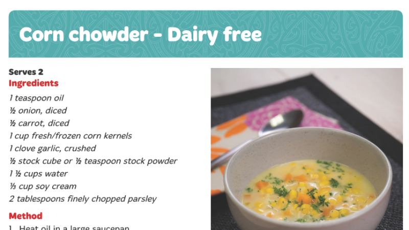 Corn chowder