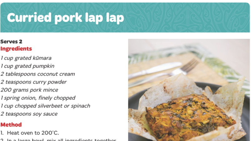Curried Pork Lap Lap