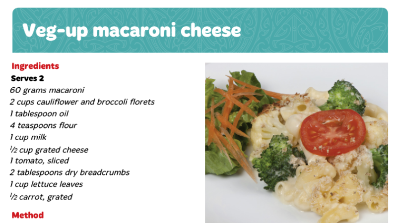 Vege up maracroni cheese