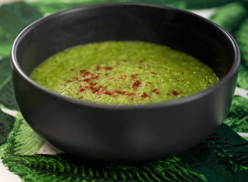 Minted pea soup Vegetables.co.nz