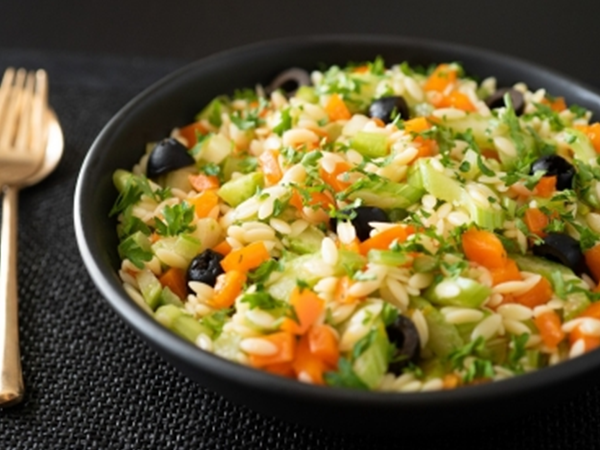 Celery and orzo salad 600x450