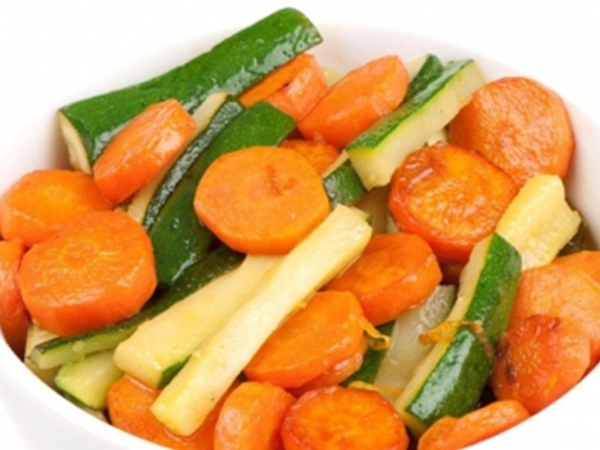 Citrus carrots and courgettes 600x450