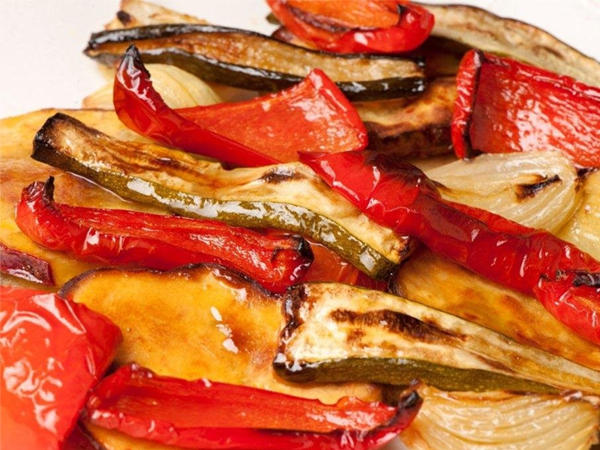 Summer char roasted Vegetables 600x450