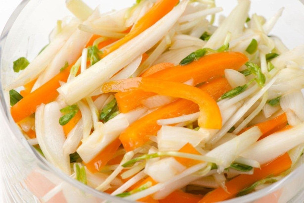 fennel sprout and orange salad