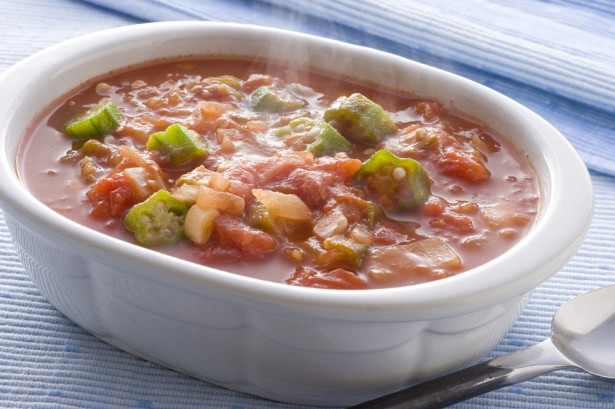 okra with tomatoes