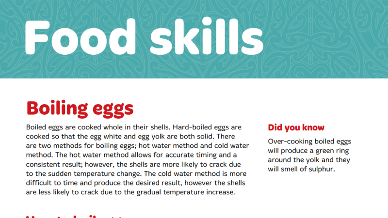 Boiling Eggs