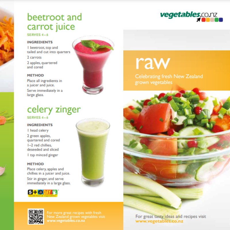 Raw Vegetables Recipes